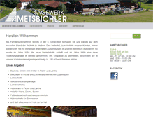 Tablet Screenshot of ametsbichler-saegewerk.de